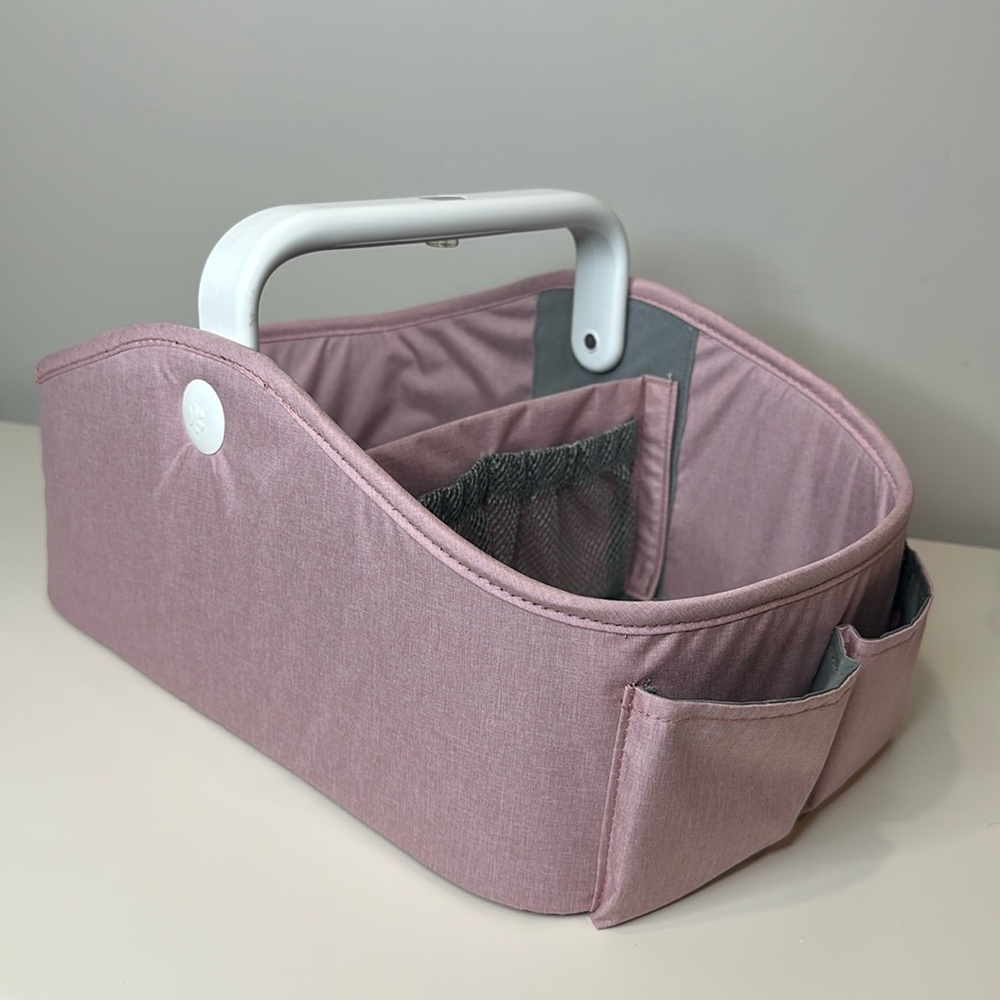 Skip Hop Pink Diaper Caddy